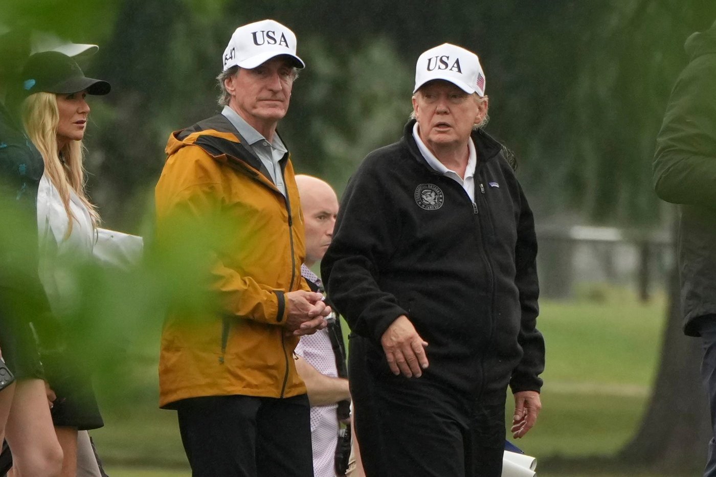 Trump says his renovation plans for a golf course will have Washington hosting a ‘major’ tournament