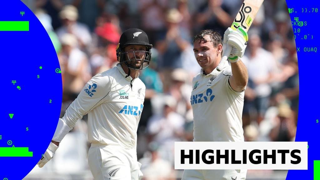 England vs New Zealand 3rd Test: Day one highlights