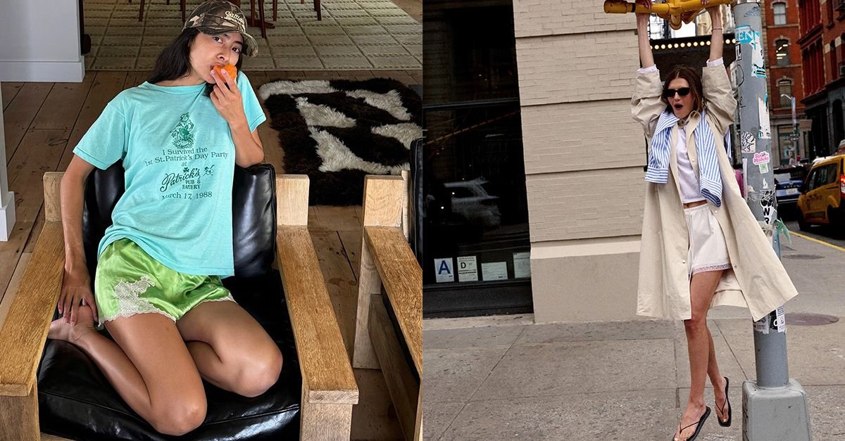6 Cool Ways to Wear Lace-Trimmed Shorts in 2026