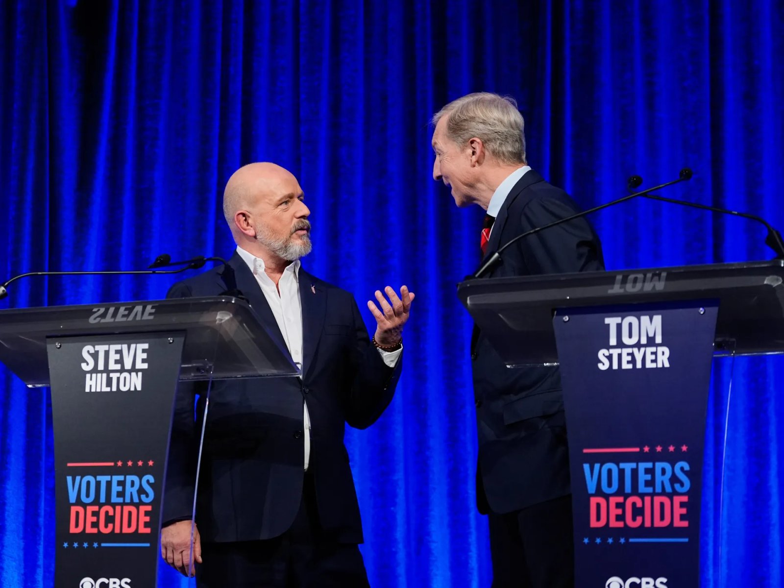 Democrat and Republican go head-to-head in California governor race | Elections News