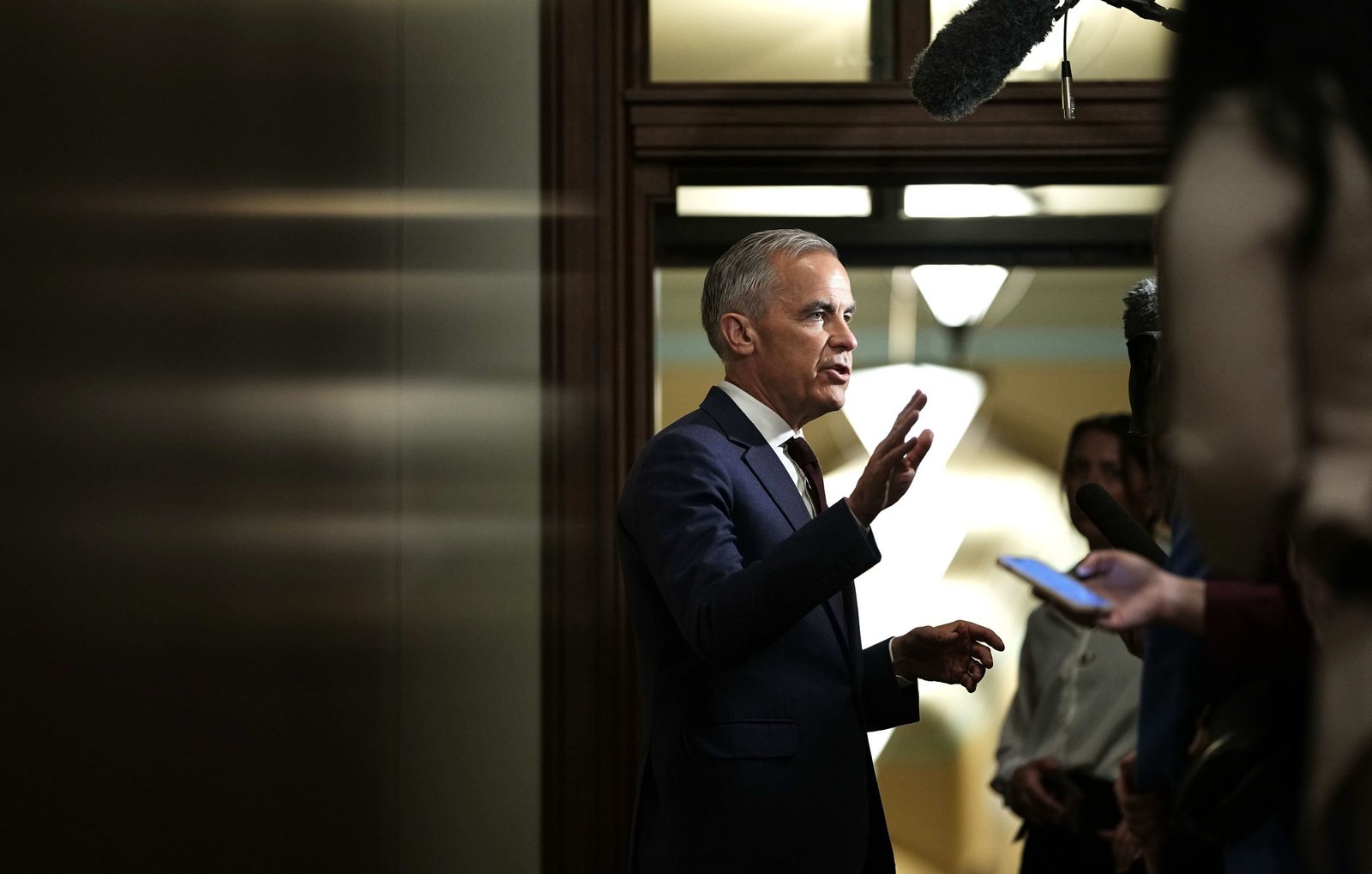 Carney says economic plan ‘settling in’ after Canada enters recession territory