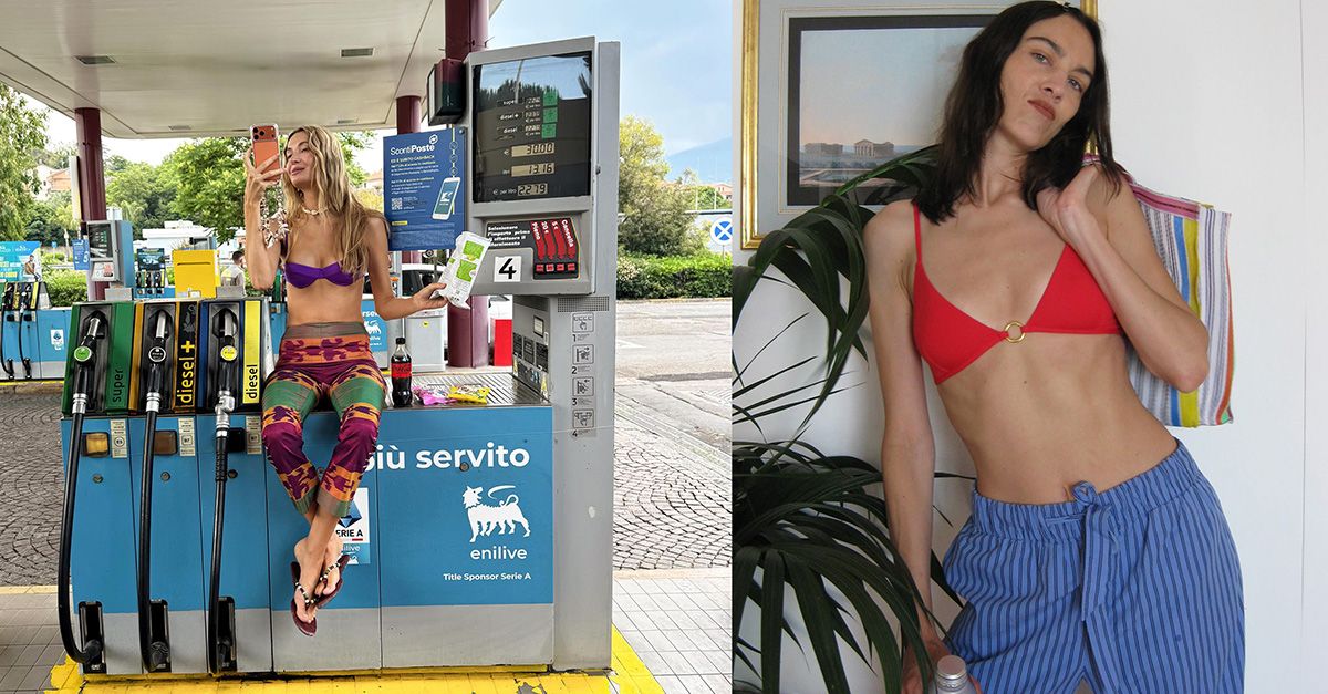 Not Shorts—How to Style Beach Pants With Bikinis This Summer