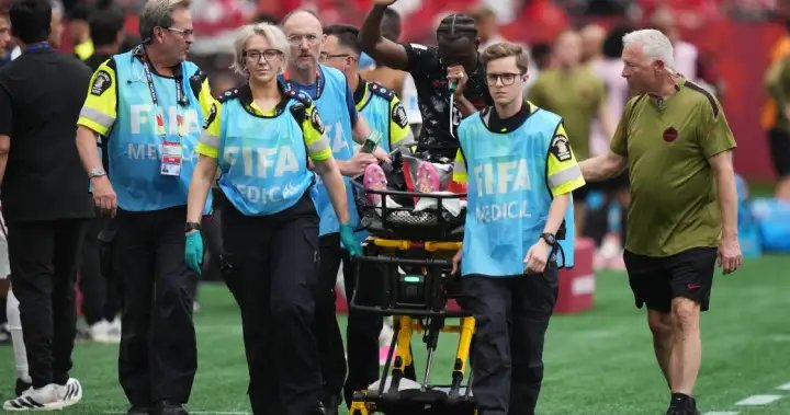 Canadian FIFA player Koné given ‘green whistle’ after injury — what is it?