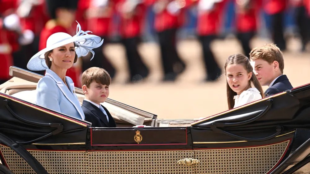 Kate Middleton Wears Catherine Walker Dress to Trooping the Colour