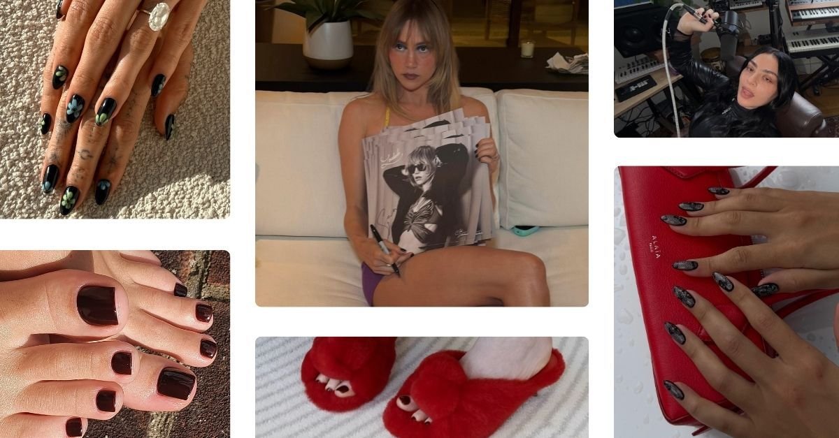 From Hailey Bieber to Charli XCX, It Girls Everywhere Are Ditching Pastels for Summerween Manis