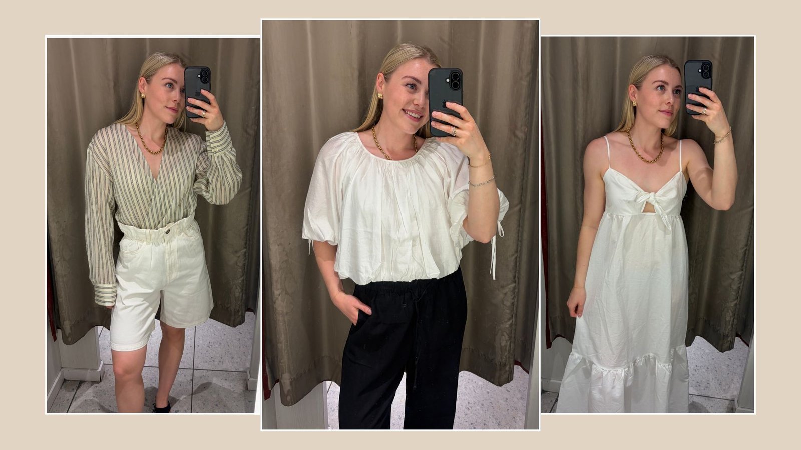 I Just Tried on H&M’s Elegant, Rich-Looking Summer Collection