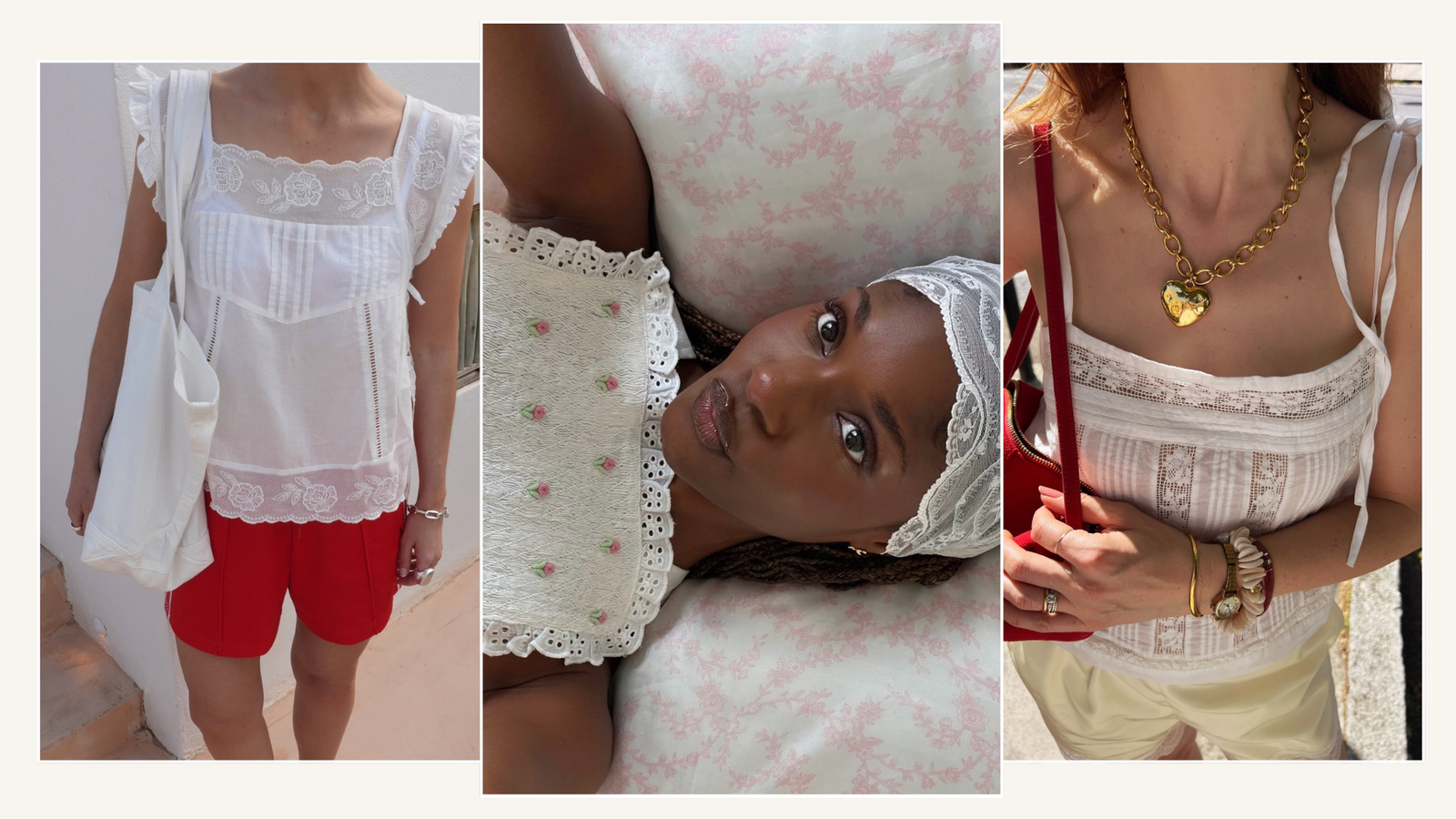 The Sleeveless Embroidered Blouse Trend Every Chic Person Owns