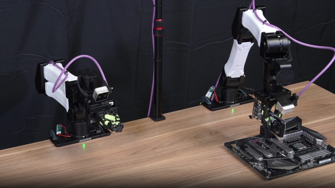 AI coding agents taught robots how to install GPUs and cut zip ties