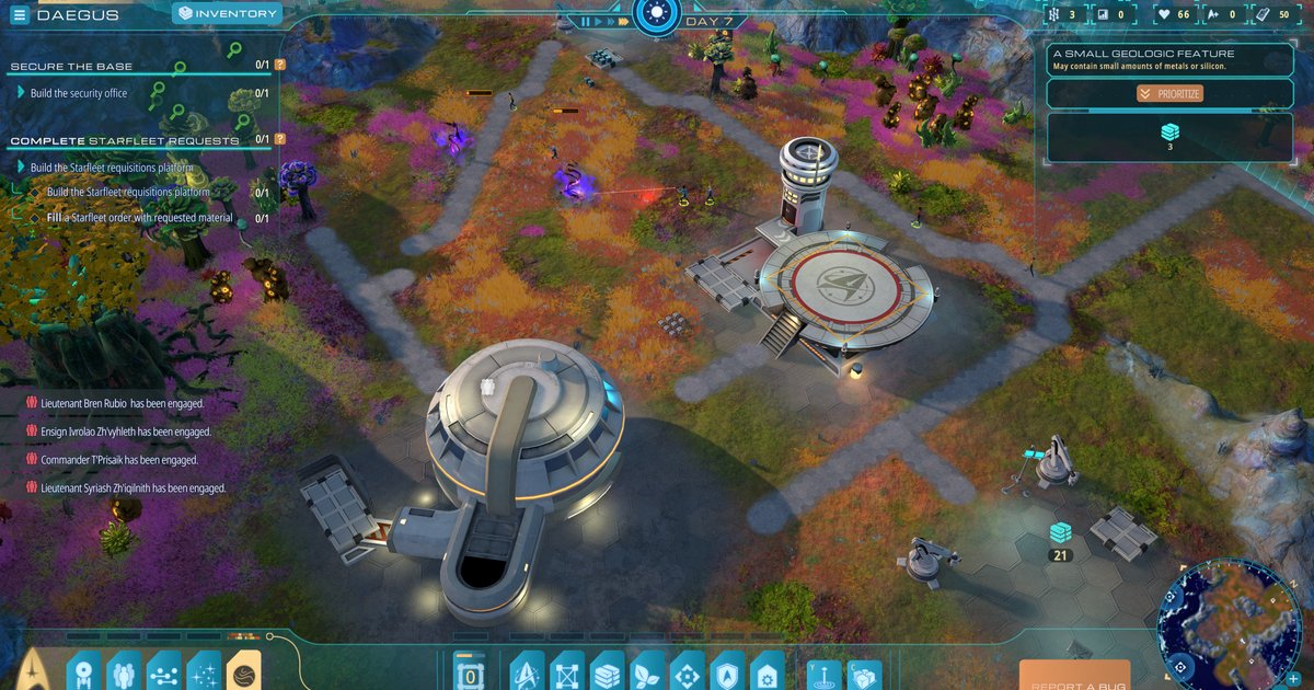 Star Trek: Outposts Unknown’s demo introduces an upbeat settlement builder, though my crew of clocking-out ship slackers wouldn’t last a day in RimWorld