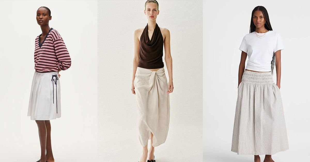 30 Chic Summer Skirts From Zara, Madewell, and J.Crew