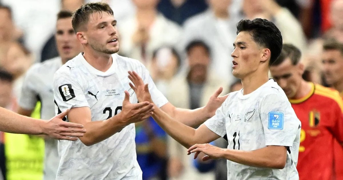 Elijah Just descuenta para Nueva Zelanda ante Bélgica