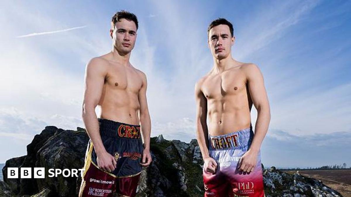 Garan and Ioan Croft: Twin aims of Welsh boxers