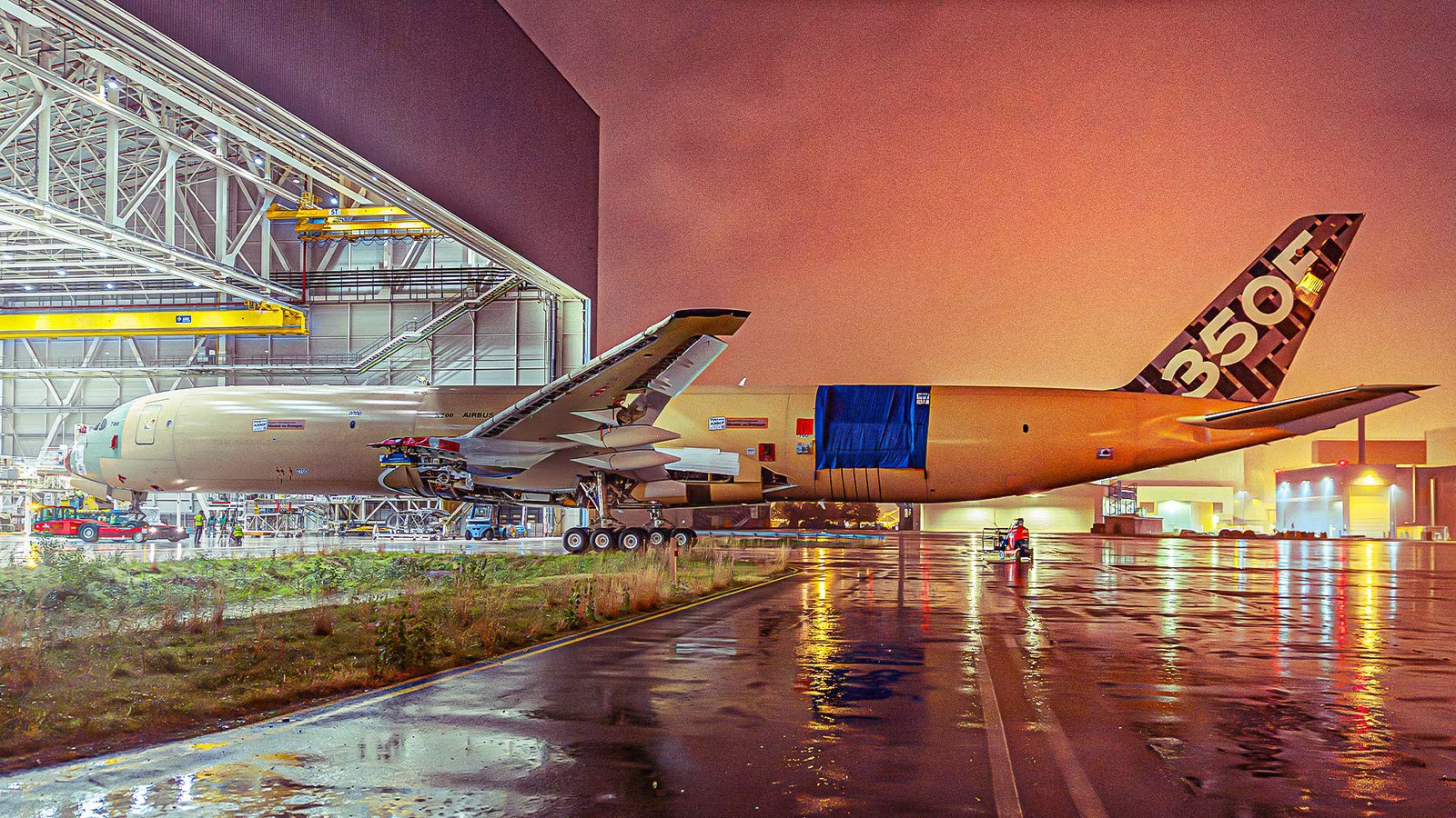 The Airbus A350F’s Massive Cargo Door Is Bigger Than Most Regional Jet Fuselages