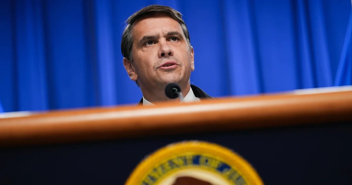 Justice Department says it will stop work on $1.8 billion “anti-weaponization fund” after judge’s ruling