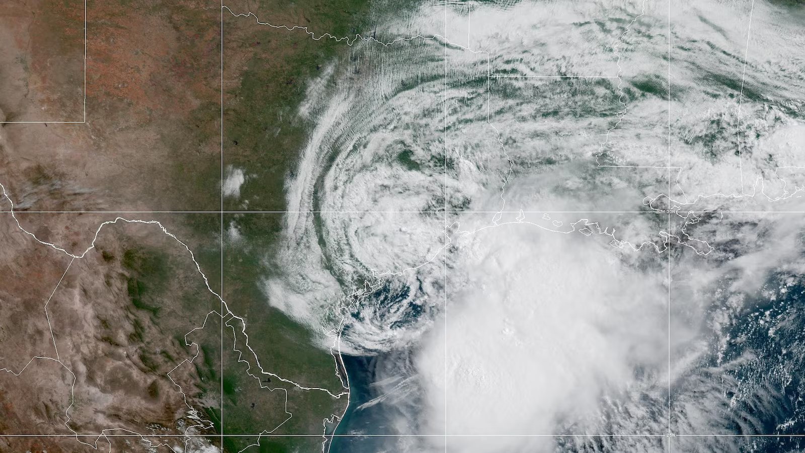 Tropical Storm Arthur forms in the Gulf off Texas, NWS says