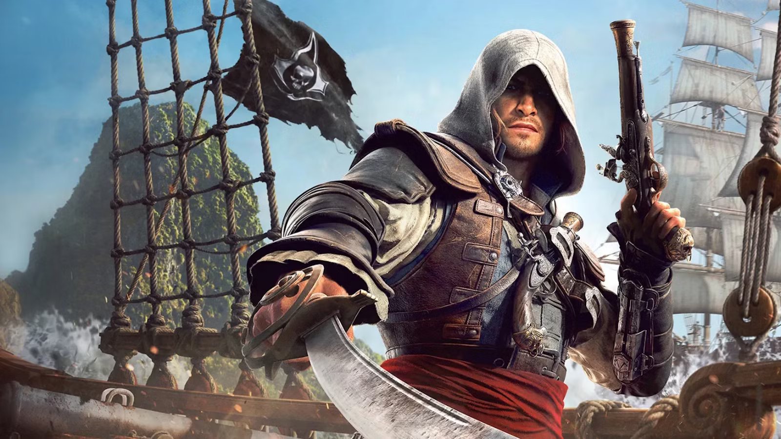 Assassin’s Creed Black Flag Resynced’s PS5 Pro trailer looks like YouTube fed it through a wood chipper