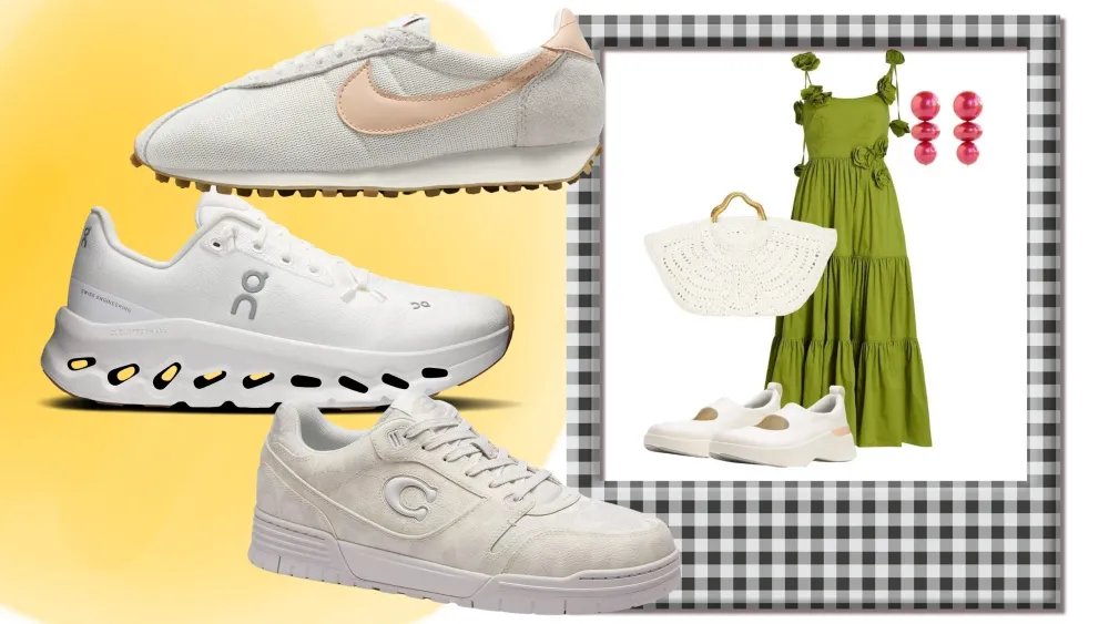 White Sneakers to Wear With Dresses 2026: Summer Sneaker Styling Guide