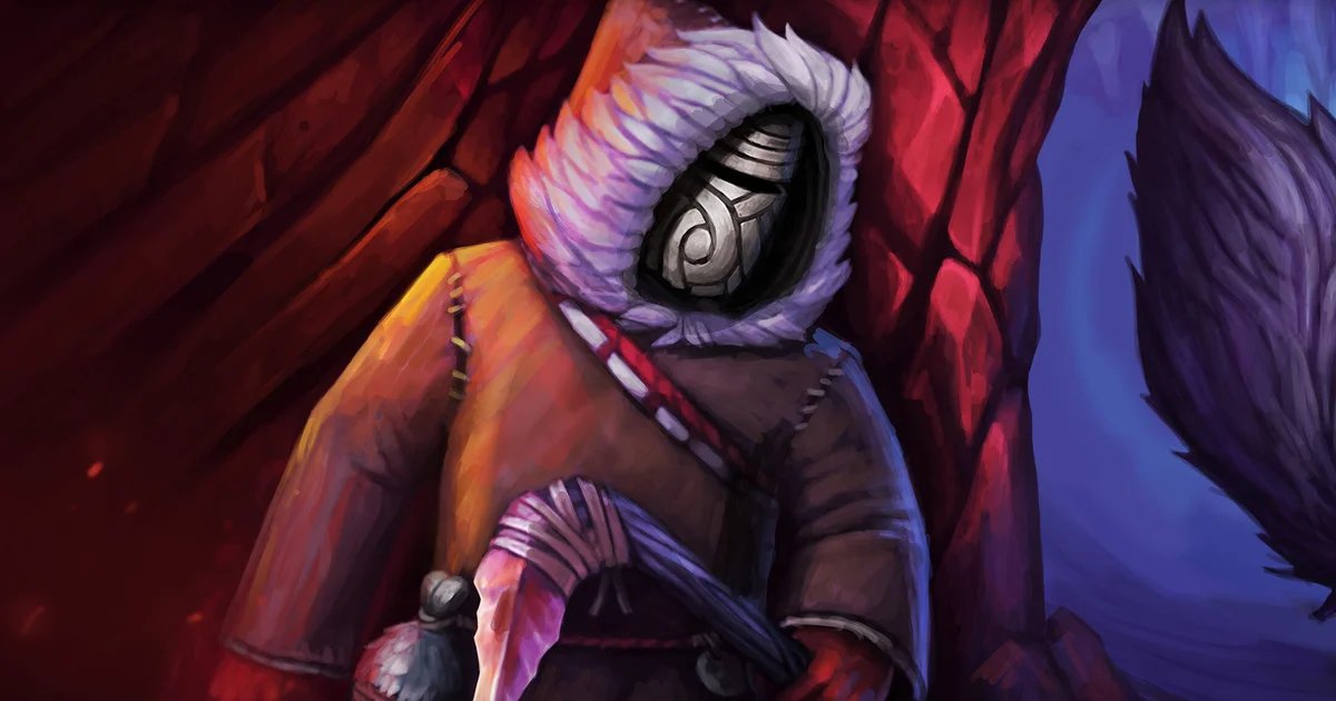 Bloodwoven is a survival immersive sim set in a world built on top of the frozen corpse of a god