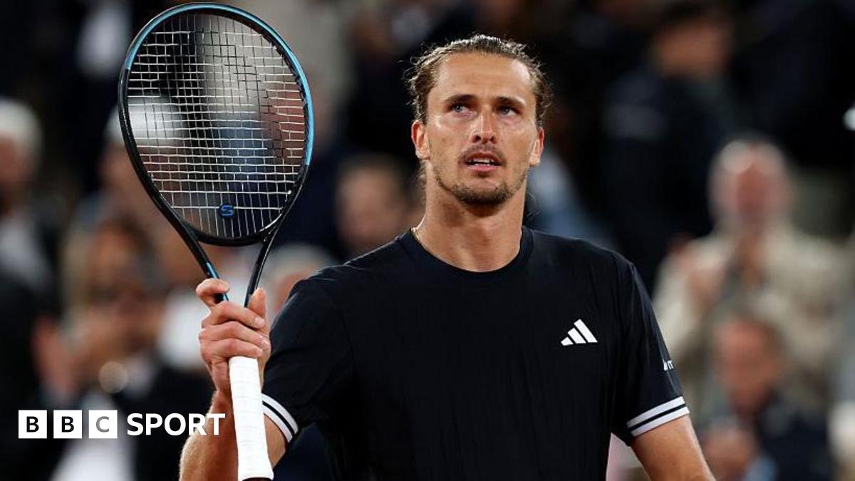French Open 2026 results: Alexander Zverev beats Rafael Jodar and will play Jakub Mensik in semi-finals