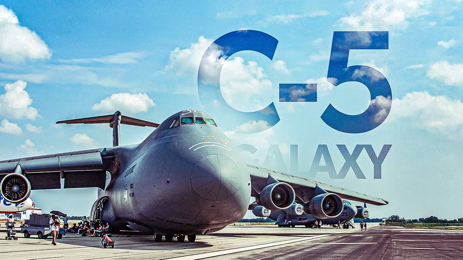 The C-5 Galaxy Carries Cargo So Large It Makes Other Military Transports Look Like Regional Jets