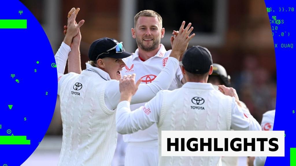 England v New Zealand highlights – day two