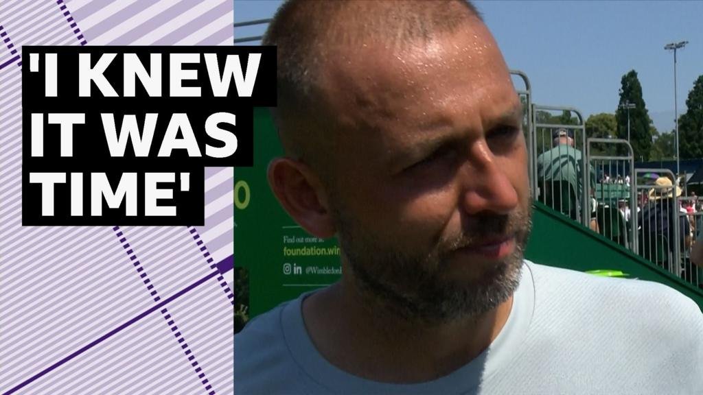 Wimbledon: Evans ‘happy with decision’ to retire after Wimbledon