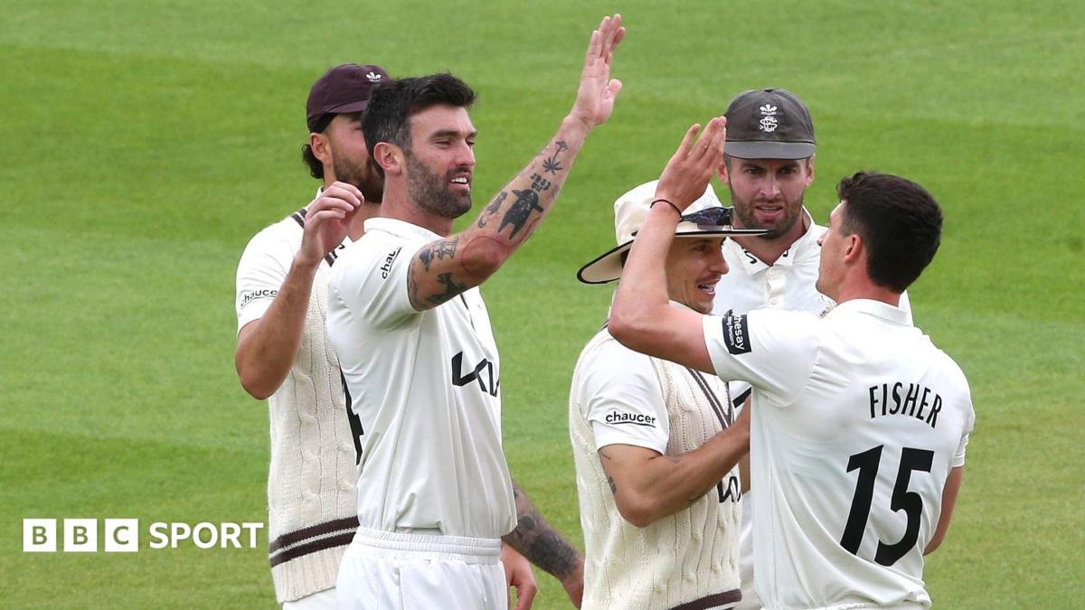 County Championship: Surrey held-up by weather against Hampshire