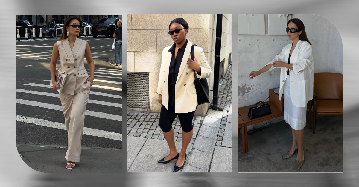 5 Linen Blazer Outfits to Wear in Summer 2026