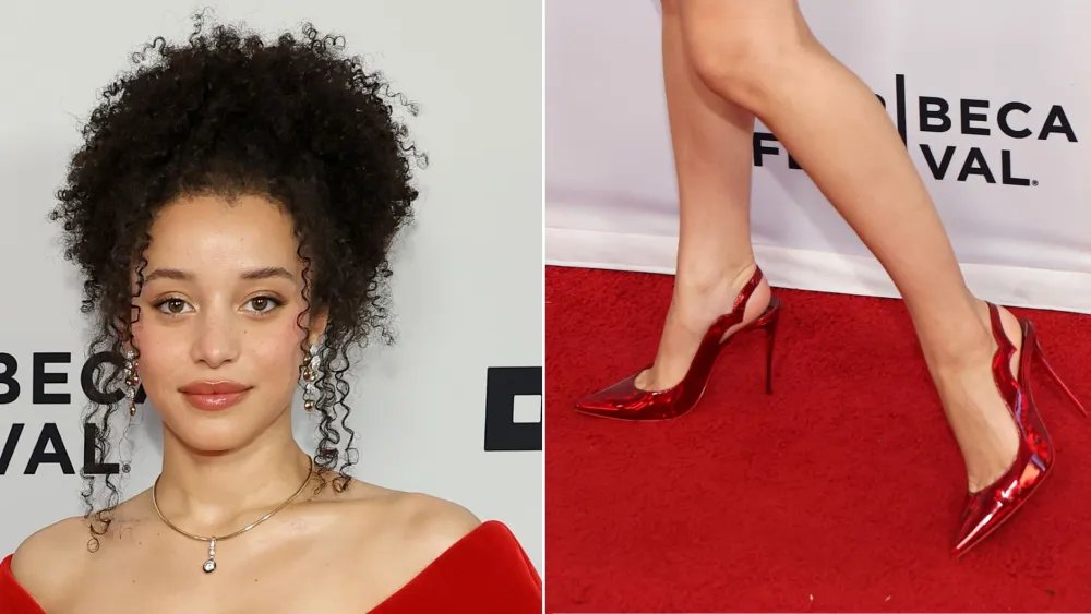 Chase Infiniti Turns Up the Heat in Louboutin’s Hot Chick Slingbacks