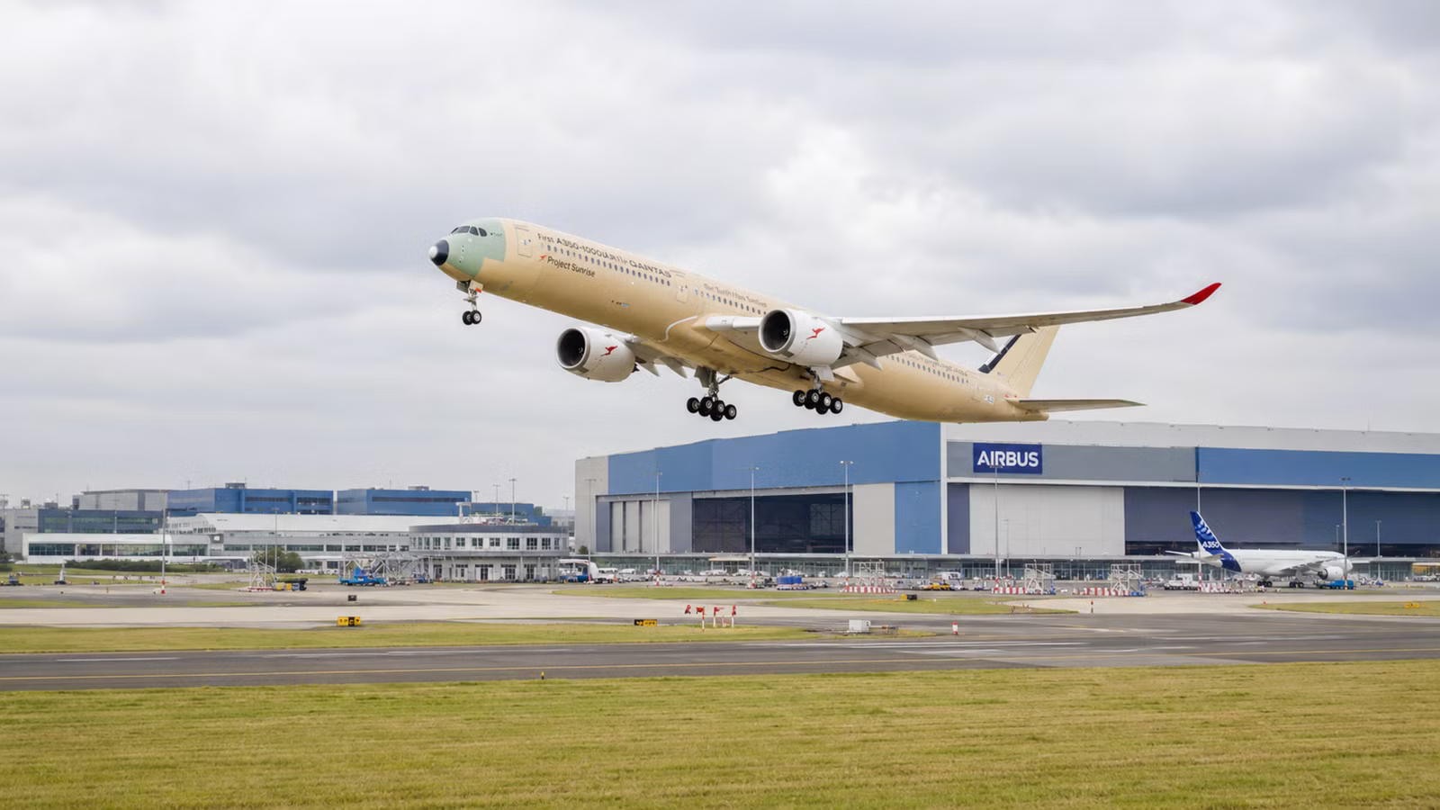 Project Sunrise Nears Reality As Qantas’ First Airbus A350-1000ULR Makes Maiden Flight