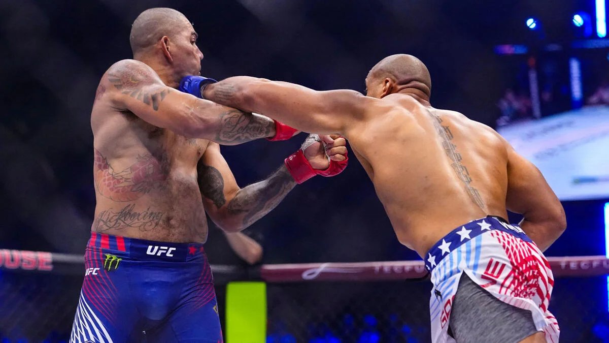 Ciryl Gane scores brutal TKO of Alex Pereira to claim interim heavyweight crown at UFC White House