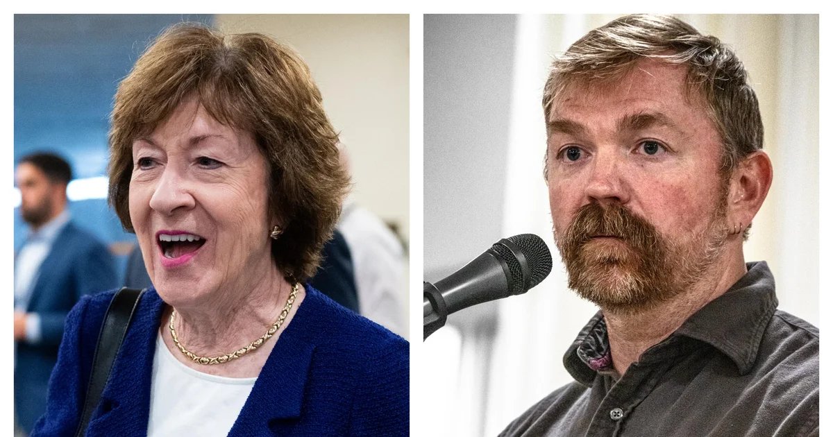 Graham Platner projected to win Maine Democratic Senate primary, setting up race against GOP Sen. Susan Collins