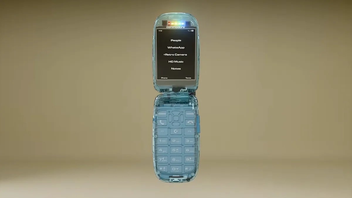 Commodore’s New Flip Phone Focuses on ‘Digital Detox’ and Blocks Social Media Apps