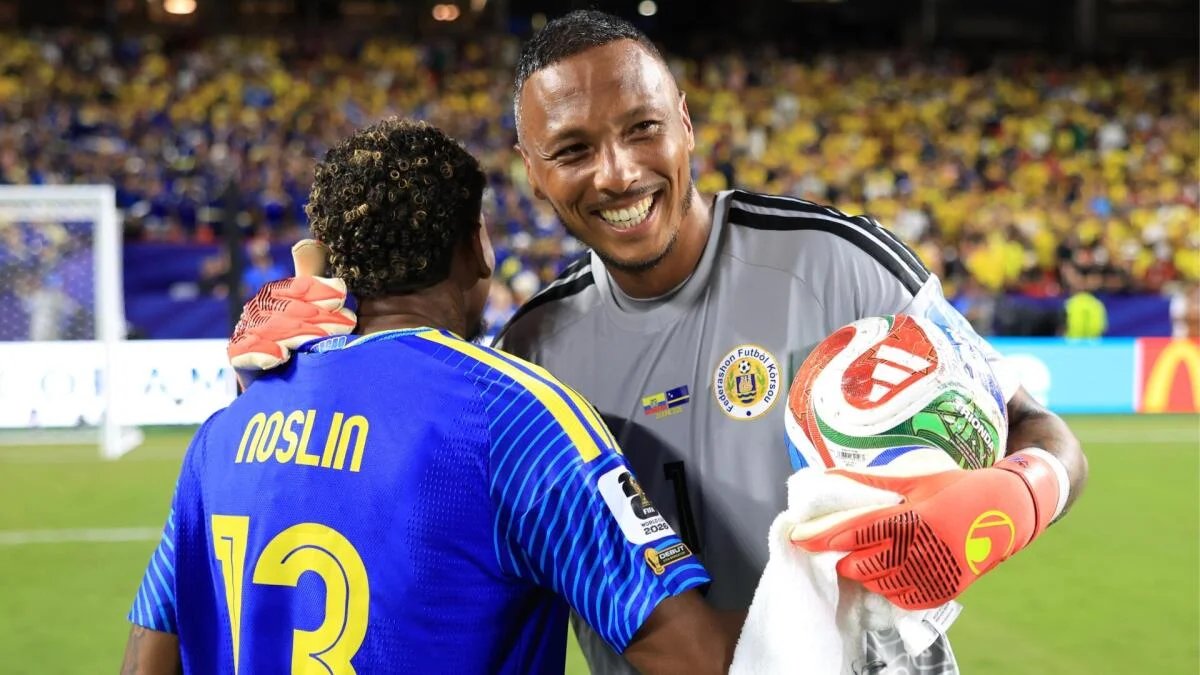 Curacao goalkeeper Eloy Room becomes World Cup hero with epic performance