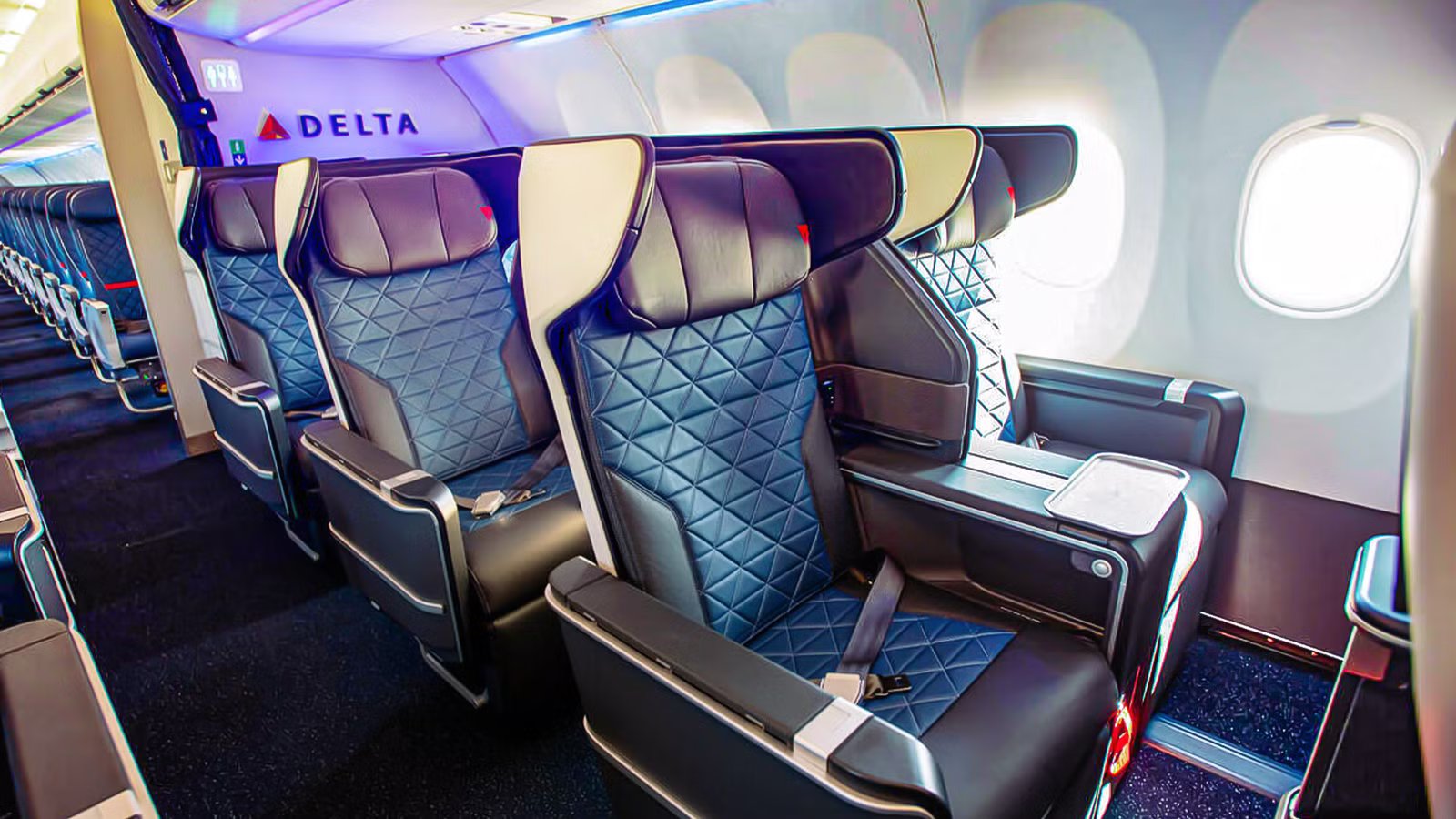 Why Delta Air Lines’ Brand-New Airbus A321neos Are Sitting In The Desert While It Flies 44 Recliners Instead