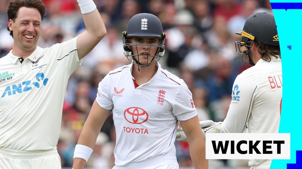 'Oh crikey!' – Bethell bowled by ball that keeps very low