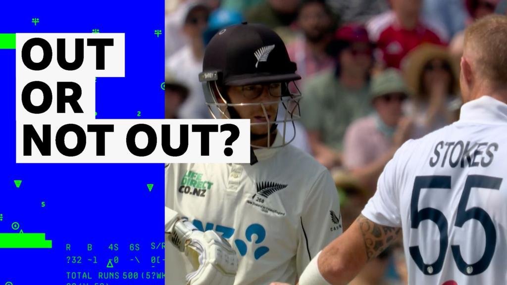 England vs New Zealand 3rd Test: Mitch Santner wicket controversy