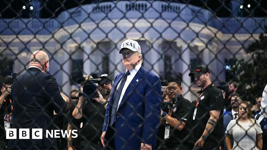 Group planned to attack White House UFC event using snipers and drones, FBI says