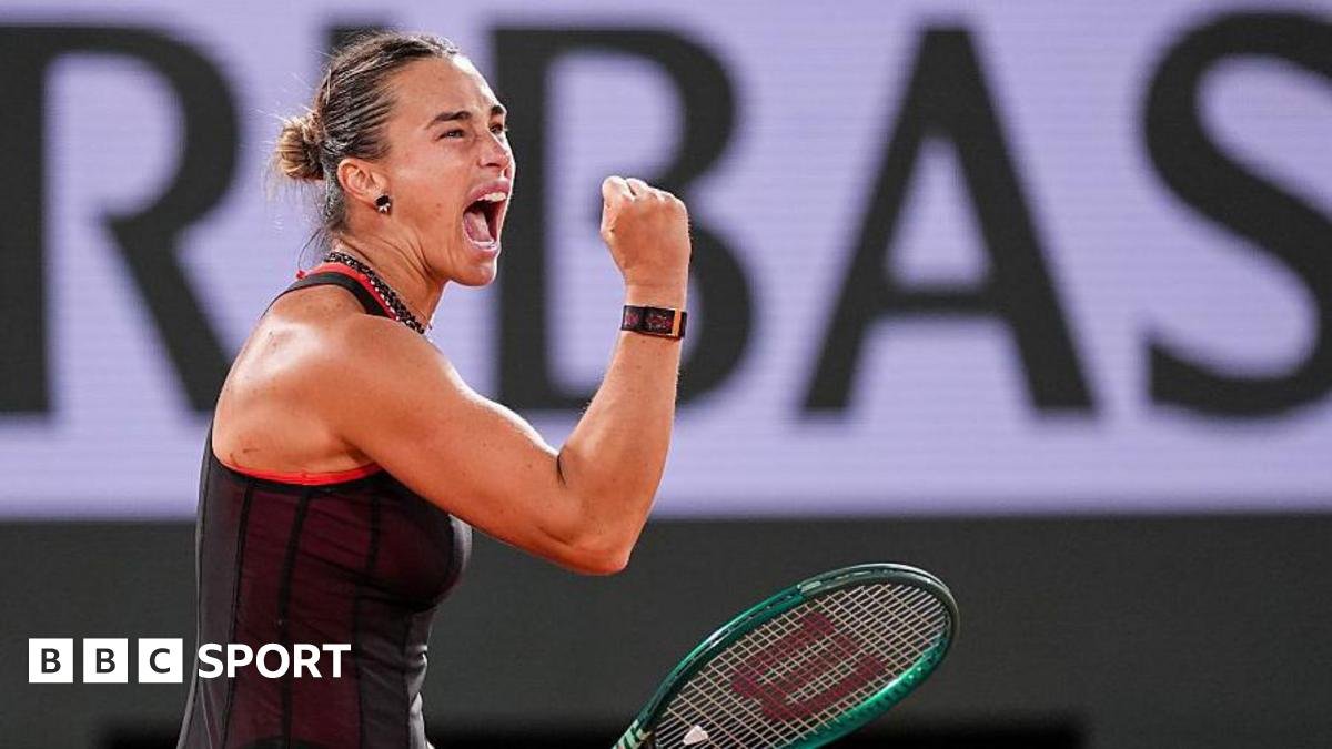 French Open 2026 results: Aryna Sabalenka outserves Naomi Osaka to reach quarter-finals