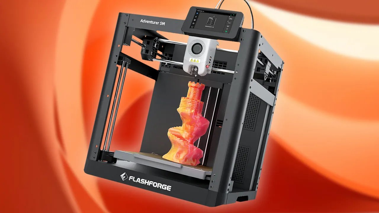 This Flashforge Adventurer 5M Is an Excellent Entry Level 3D Printer for Less Than $150