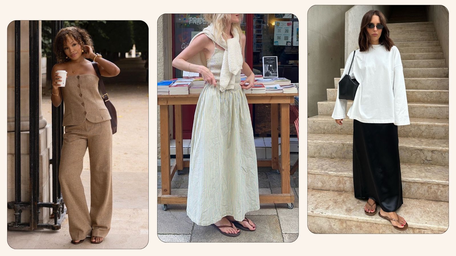 Trust Me: Jeans and Skirts Look Chicer With Brown Flip-Flops