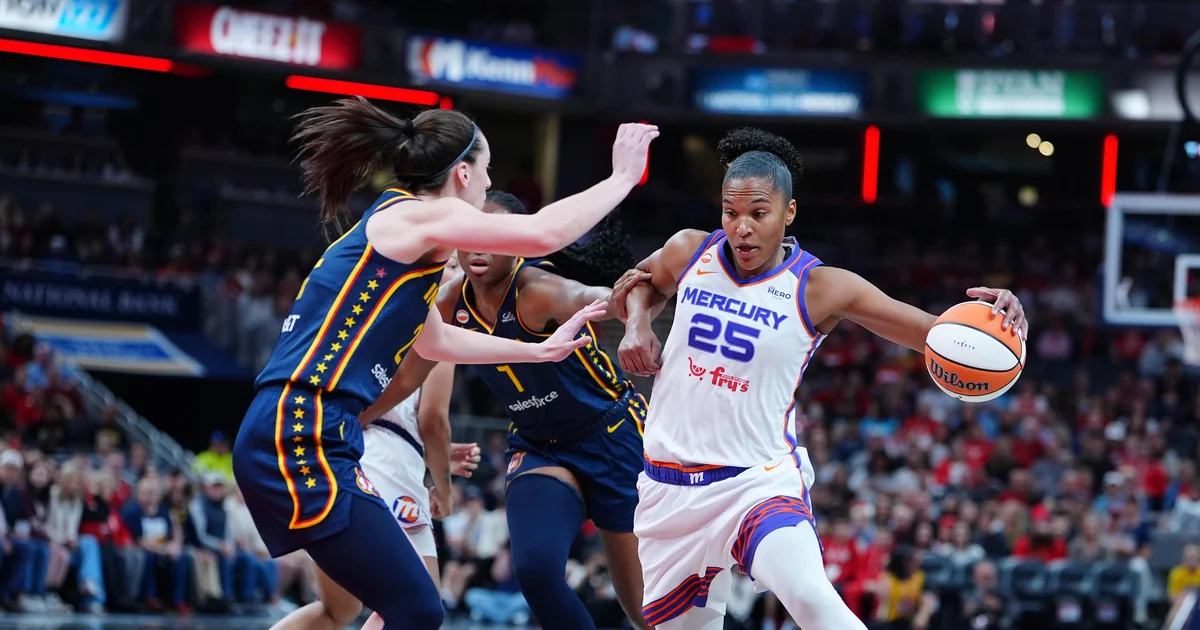 WNBA suspends Alyssa Thomas for hitting Caitlin Clark in the throat