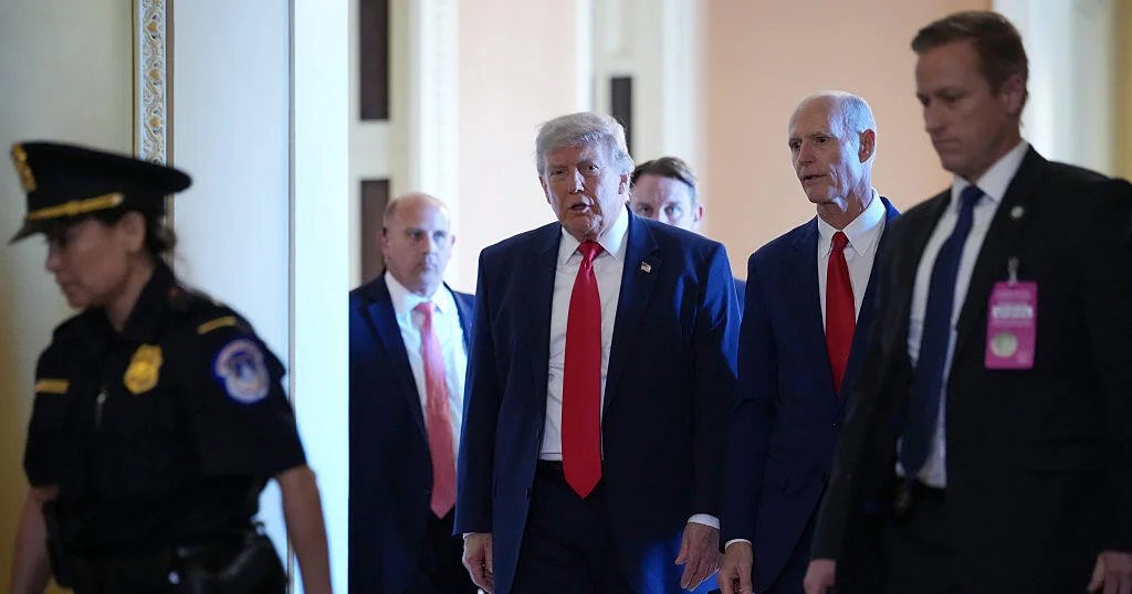 Trump has testy meeting with GOP senators, telling Cassidy at one point to sit down