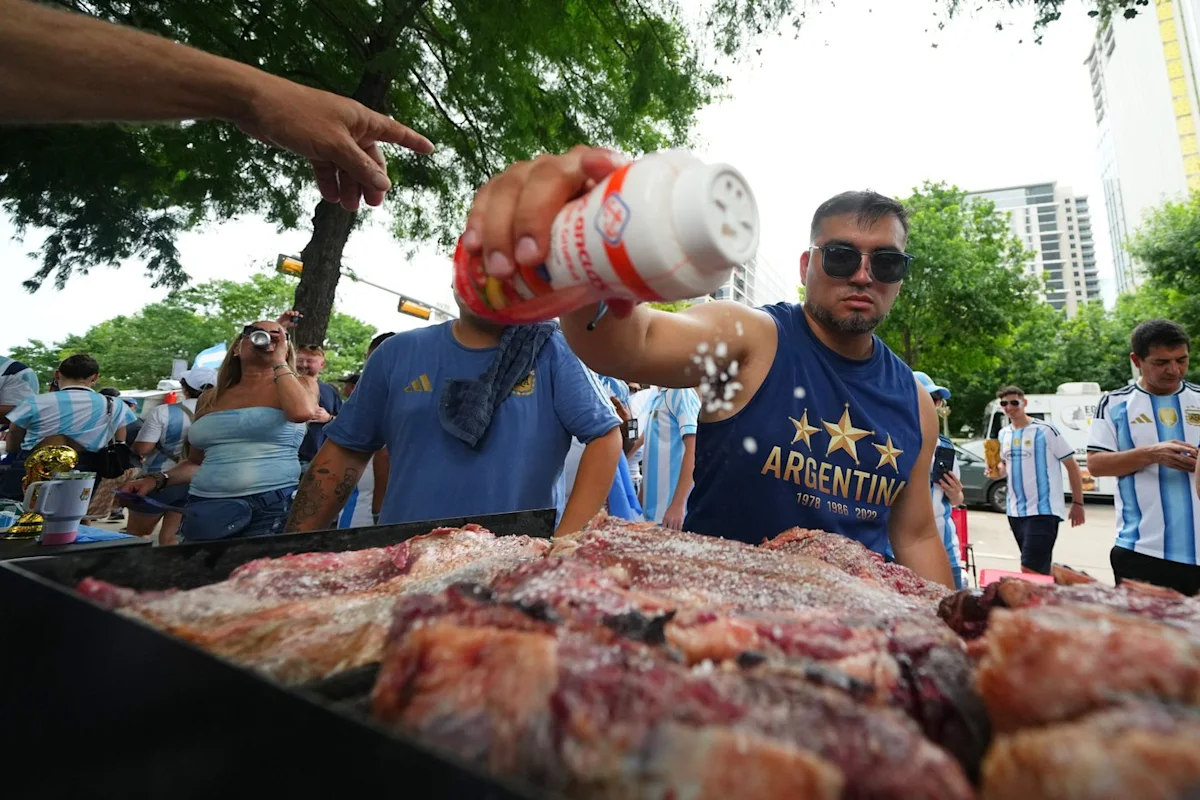 There’s a beef about beef at the World Cup, as Argentina fans pour into Texas