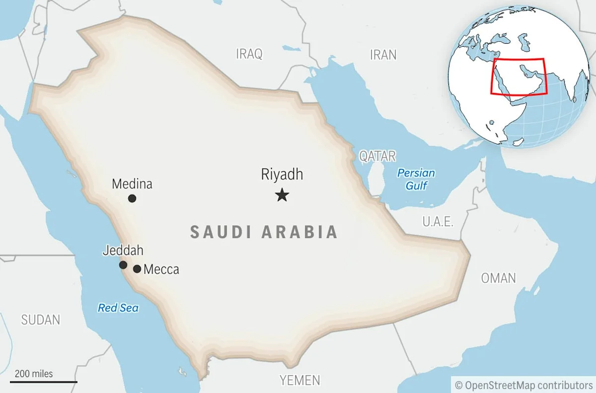 Aramco oil company helicopter crashes in Saudi Arabia, killing all 14 on board