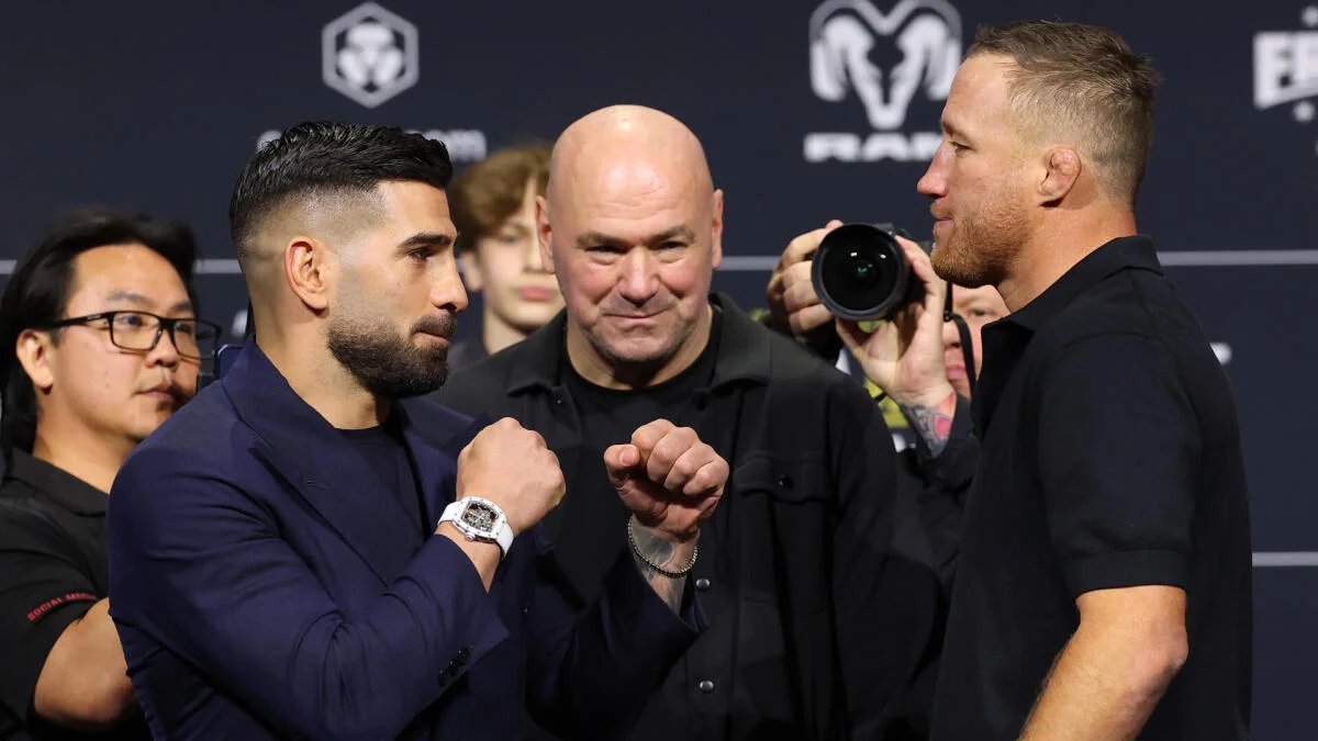 Justin Gaethje’s father thinks son can handle ‘little short guy’ Ilia Topuria