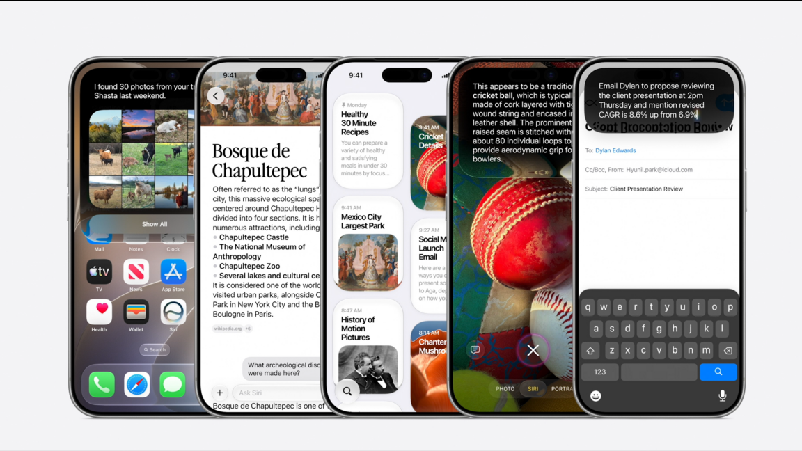 Say hi to “Siri AI”—Apple announces new, more “conversational” voice assistant