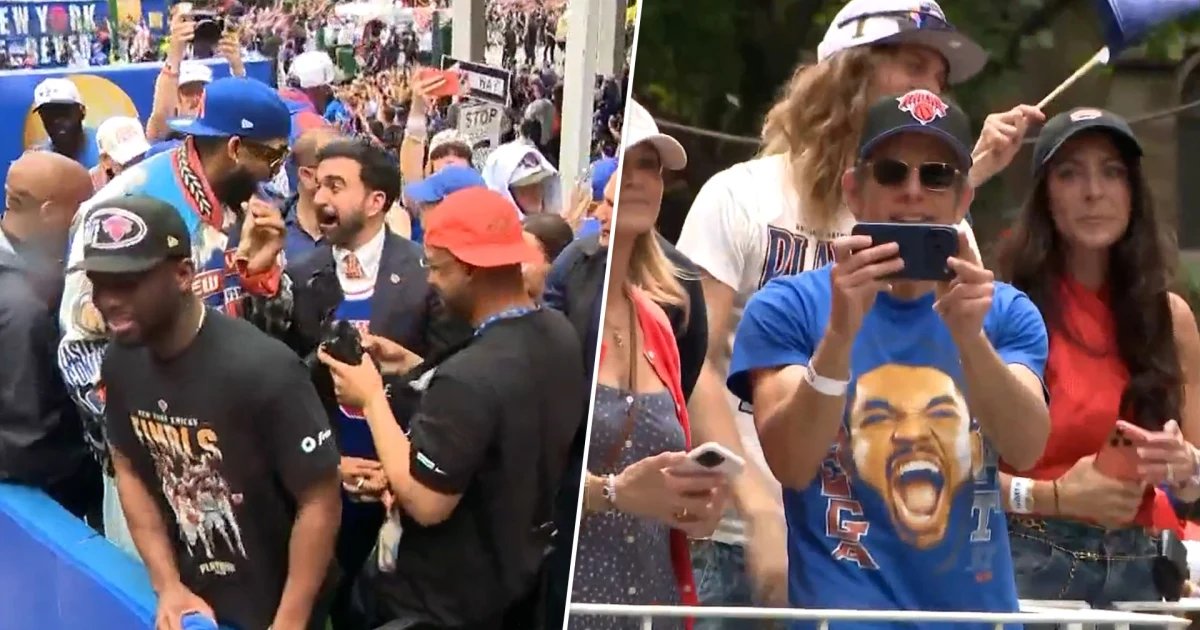 Watch highlights from the Knicks championship ticker-tape parade