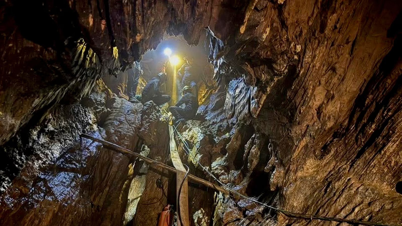 Laos cave rescue workers report ‘knocking sound’ in search for last 2 missing people