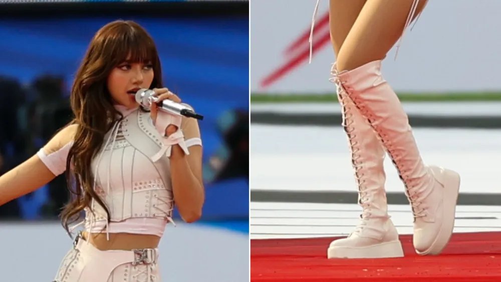 Lisa Takes All-white Leather to New Heights at 2026 FIFA World Cup